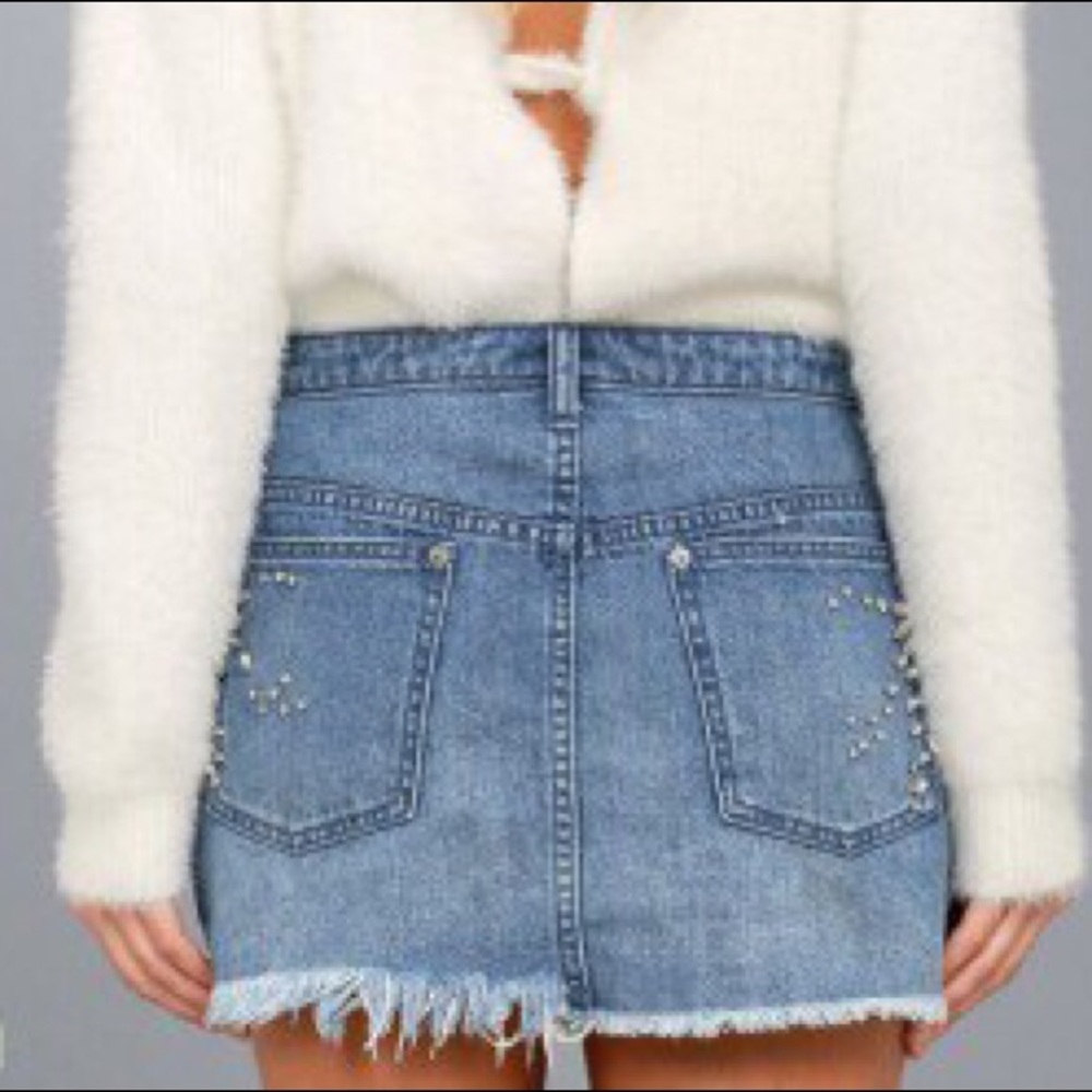 Free People Shine Bright Shine Far MiniSkirt - Picture 3 of 6